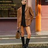 Arabella | Women's Suede Blazer with Tailored Fit