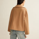 Orlisse | Cropped wool-blend coat