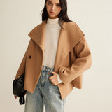 Orlisse | Cropped wool-blend coat