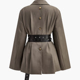 Evie | Oversized Blazer with Waist Belt