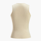 Harriet | Ribbed Knit Sleeveless Bodycon Top