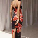 Rosabelle | Floral Midi Dress with Elegant Silhouette