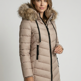 Evangeline | Hooded Long Quilted Winter Coat