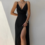Matilda | Timeless Elegance Dress with Flowing Cut and Slit