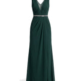 Maja | Maxi evening dress with V-neckline