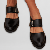 Eleanor | Women's Low Heel Strap Shoes with Elegant Buckle Design