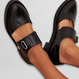 Eleanor | Women's Low Heel Strap Shoes with Elegant Buckle Design