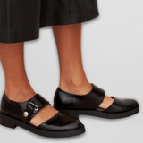 Eleanor | Women's Low Heel Strap Shoes with Elegant Buckle Design
