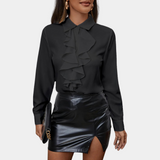 Amara | Elegant Ruffled Blouse for Women
