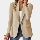 Ella | Women's Blazer – Single Button Tailored Jacket