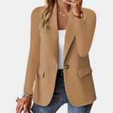 Ella | Women's Blazer – Single Button Tailored Jacket