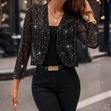 Ruby | Women's Sparkling Sequin Cardigan Jacket