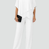 Rebecca | Off-Shoulder Top and Wide-Leg Trousers Set