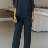 Rebecca | Off-Shoulder Top and Wide-Leg Trousers Set