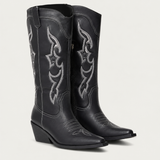 Aurora | Women's Western Calf-High Pointed Toe Boots