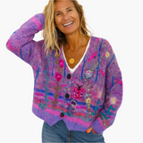Darcy | Boho-Inspired Floral Print Cardigan