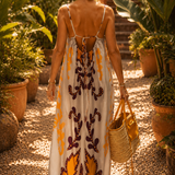 Amelia | Elegant summer maxi evening dress for women