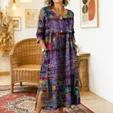 Freya | Bohemian Patchwork Dress
