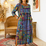 Freya | Bohemian Patchwork Dress