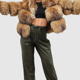 Dacy | Premium Faux Fur Jacket – Voluminous, Warm & Elegant Look