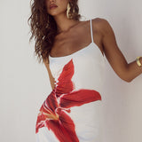 Rosabelle | Floral Midi Dress with Elegant Silhouette