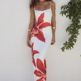 Rosabelle | Floral Midi Dress with Elegant Silhouette