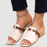 Florence | Open-Toe Sandals with Contrast Straps