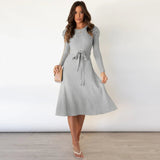 Vivian | Women’s Midi Sweater Dress with Flattering Fit
