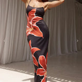 Rosabelle | Floral Midi Dress with Elegant Silhouette