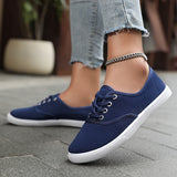Tabitha | Women's Vintage Lace-Up Comfort Sneakers with Lightweight Sole