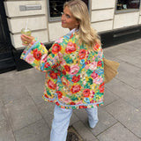 Cora | Women's Lightweight Quilted Jacket with Stylish Pattern