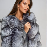 Dacy | Premium Faux Fur Jacket – Voluminous, Warm & Elegant Look