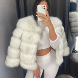 Lacy | High-Quality Faux Fur Coat – Elegant Design for Style and Comfort