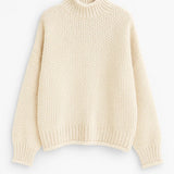 Lillian | High-Neck Knitted Jumper – Timeless & Warm