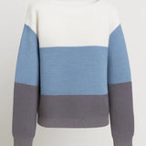 Harper | Colour-Block Knitted Jumper with Round Neck – Comfortable & Casual