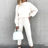 Madeline | Two-Piece Women's Loungewear Set with High-Waisted Trousers