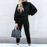 Madeline | Two-Piece Women's Loungewear Set with High-Waisted Trousers
