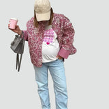 Georgina | Floral Quilted Short Jacket for Women