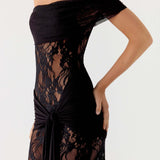 Beatrice | Maxi Dress with Elegant Lace Detail