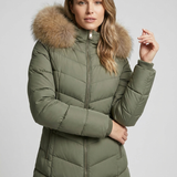 Evangeline | Hooded Long Quilted Winter Coat