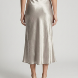 Rose | Elegant Silk Skirt with Comfortable Elastic Waist