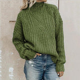 Clara | Women's Knit Sweater with Round Neckline