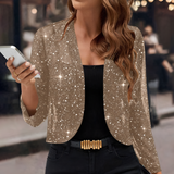 Ruby | Women's Sparkling Sequin Cardigan Jacket