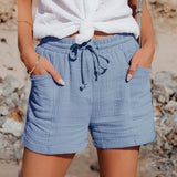 Solenne | Linen Shorts with Relaxed Fit