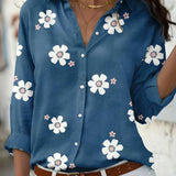 Elodie | Floral Print Top with Elegant Silhouette