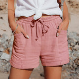 Solenne | Linen Shorts with Relaxed Fit