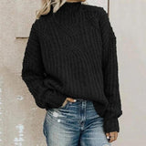 Clara | Women's Knit Sweater with Round Neckline