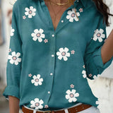 Elodie | Floral Print Top with Elegant Silhouette