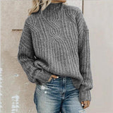 Clara | Women's Knit Sweater with Round Neckline