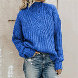 Clara | Women's Knit Sweater with Round Neckline
